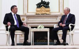 Путин и Жапаров говорили о важном 