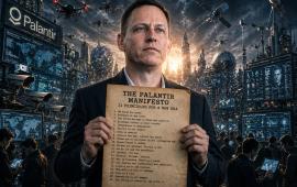 Основатель компании Palantir Питер Тиль возглашает наступление новой эры технологического тоталитаризма