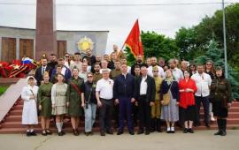 финалисты проекта «Герои Херсонщины» посетили мемориал «Площадь Победы» в Лабинском районе Краснодарского края, источник МАХ-канал Таврия. Новости Херсонской области