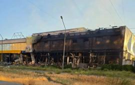 ВСУ накануне ударили по супермаркету «Мера» в Энергодаре, источник МАХ-канал Запорожский телеграф