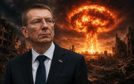 Президент Латвии Эдгар Ринкевич в Вильнюсе заявил о готовности разместить в Латвийской Республике ядерное оружие