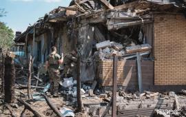 последствия ударов Бандеролей в Харькове, источник МАХ-канал Сводки СВО Аналитика. Вперед к Победе.