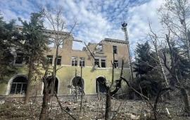новые цели поражены ВС РФ в Краматорске. Предварительно, удар пришёлся по зданию главного управления национальной полиции, используемому украинскими формированиями, источник МАХ-канал Поддубный