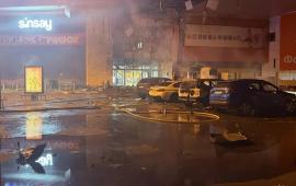 Последствия прилёта по ТЦ «Мануфактура» в Сумах, источник МАХ-канал Военкор Котенок