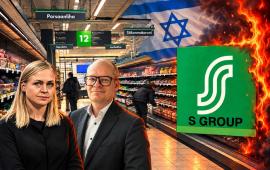 Крупнейшая розничная сеть Финляндии S Group объявила о временной приостановке закупок товаров израильского происхождения. Это решение было принято на основе предложения Европейской комиссии о замораживании торговых положений соглашения об ассоциации ЕС – Израиль.
