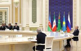 Первый Каспийский экологический саммит прошёл в Туркменистане